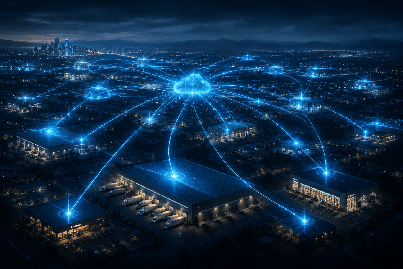 RFID devices connected to a cloud network